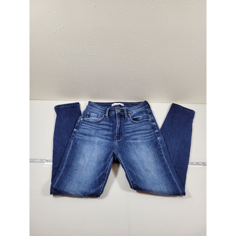 KanCan Skinny Jeans Women 25 Blue Excellent High Rise Stretch Maurices 220126